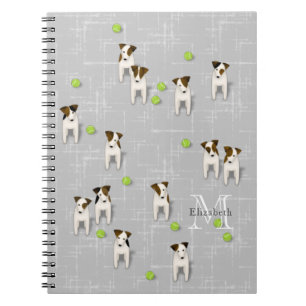 Carnet Parson / Jack Russell Terriers chiens balles de te