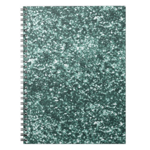 Carnet Parties scintillant Emerald Green Sparkle