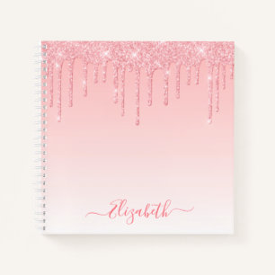 Carnet Parties scintillant moderne design élégant Script 