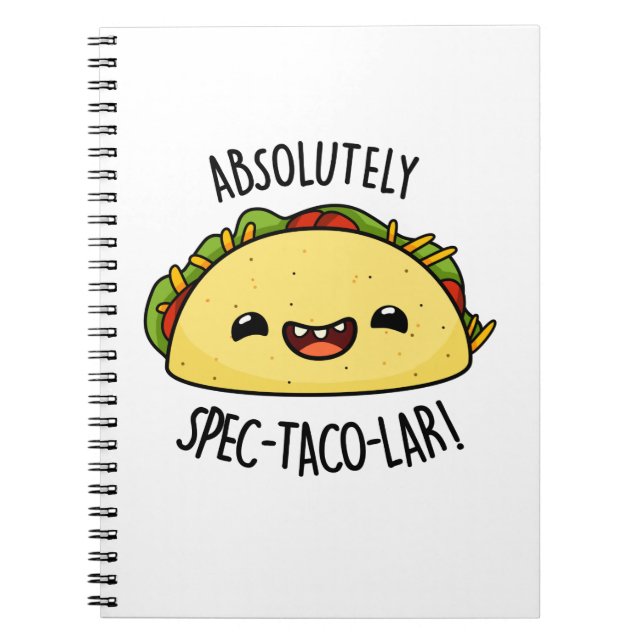 Carnet Parun Taco Funny Spec-Taco-Lar (Devant)