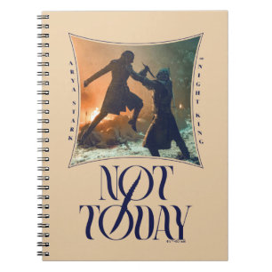 Carnet "Pas Aujourd'Hui" Arya Stark Vs. Le Roi De Nuit