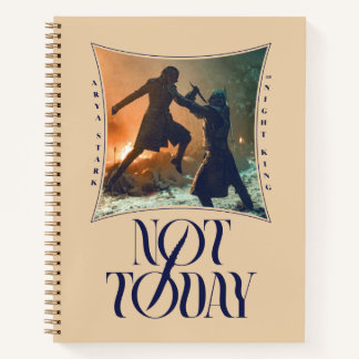 Carnet "Pas Aujourd'Hui" Arya Stark Vs. Le Roi De Nuit