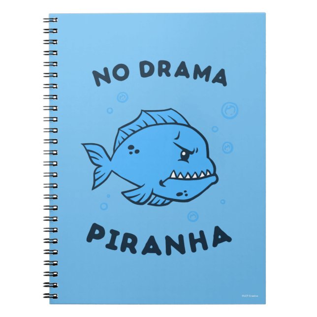 Carnet Pas de Piranha dramatique (Devant)