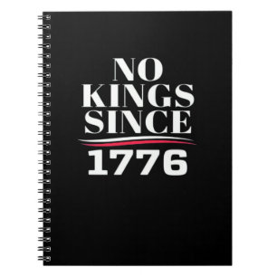 Carnet Pas de rois en Amérique depuis 1776 #1 Classique