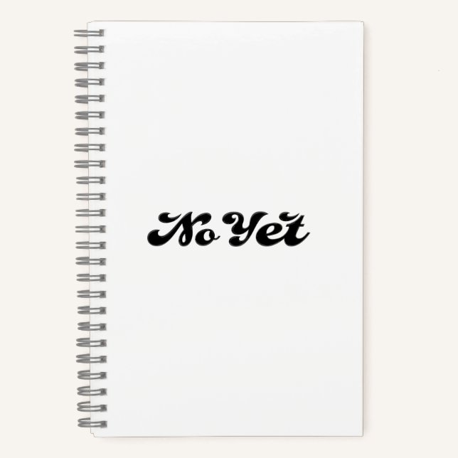 Carnet Pas encore (Recto)