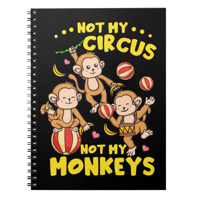 Carnet Pas Mes Singes (Devant)