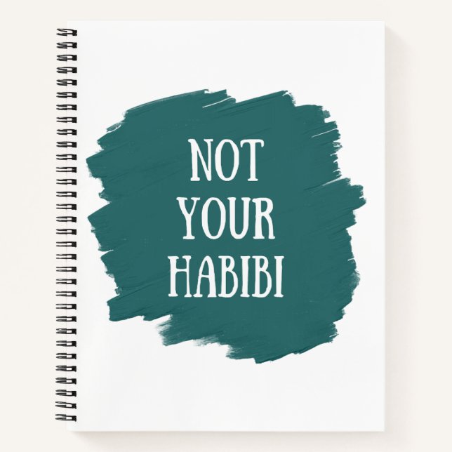 Carnet Pas ton Habibi (Devant)