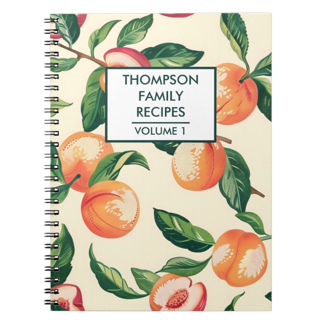 Carnet Passe une recette personnalisée (Devant)