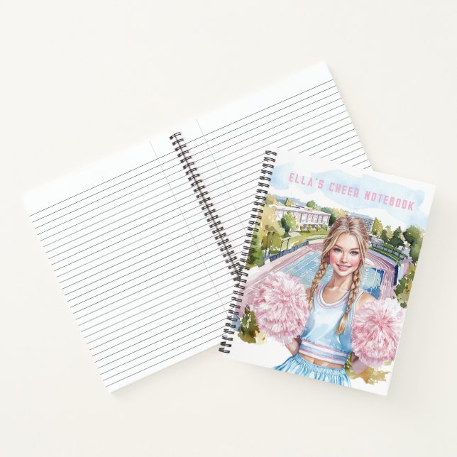 Carnet Pastel Cheerleader  Notebook (Intérieur)