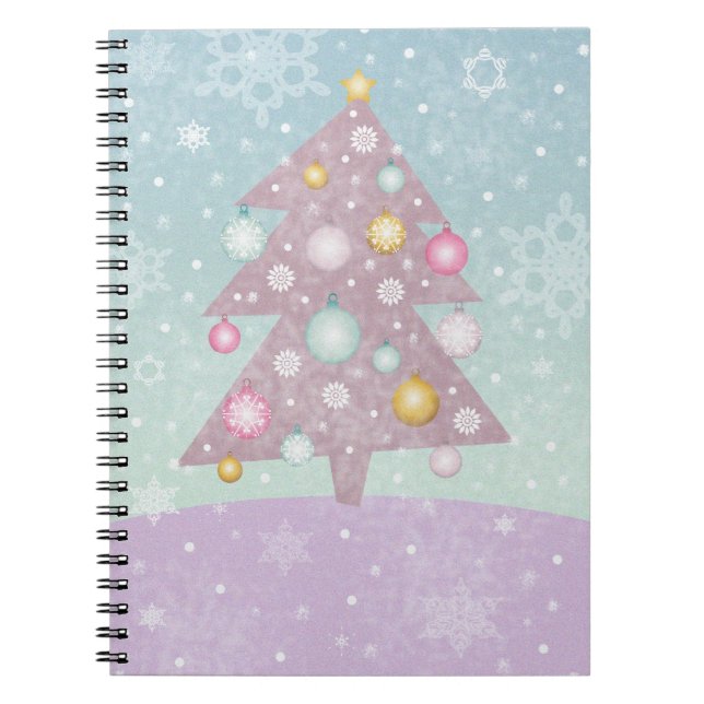 Carnet Pastel Christmas Tree (Devant)