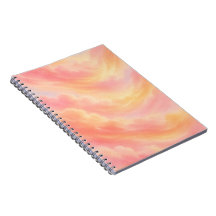 Carnet Pastel Coucher de Soleil | Couleur Pêche