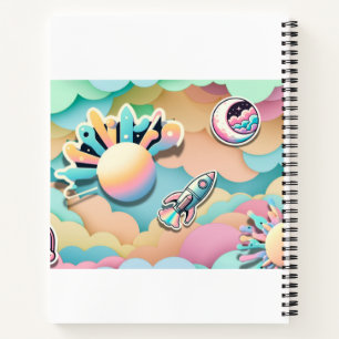 Carnet Pastel Galaxy
