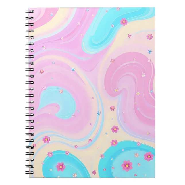 Carnet pastel pink notebook (Devant)
