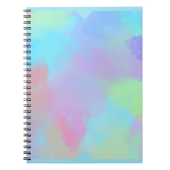 Carnet Pastel Splatter Pattern Notebook (Devant)