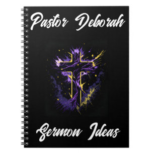 Carnet Pastor Church Leader Idée de Sermon Personnalisé