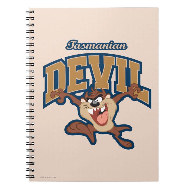 Carnet Patch de diable de Tasmanie TAZ™ (Devant)