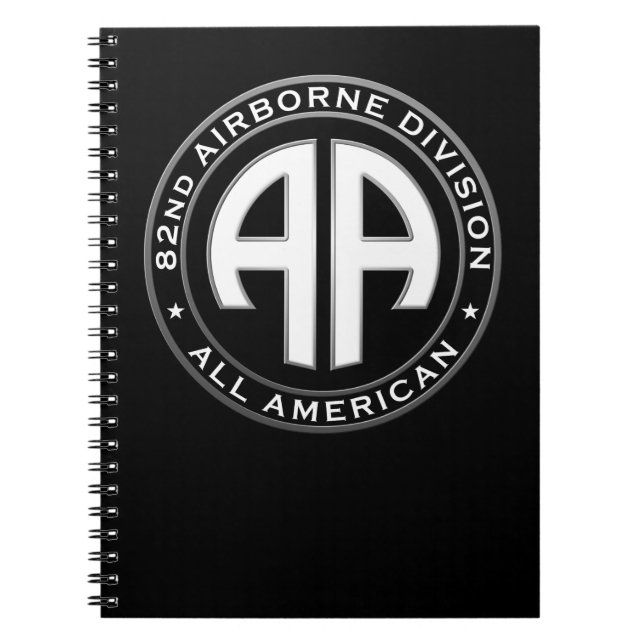 Carnet Patch Décontracté de la 82e division aéroportée (Devant)