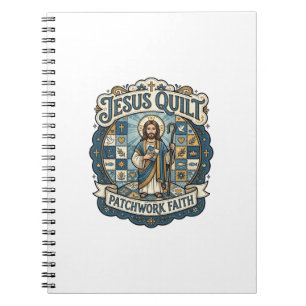 Carnet Patchwork Jésus Foi Patchwork Jésus 