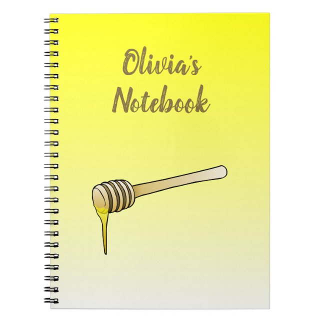Carnet Pâte au miel (Devant)