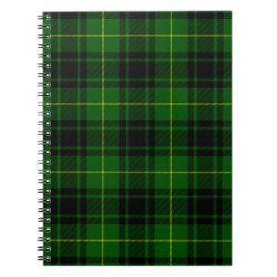 Carnet Pâte verte de tartan MacArthur