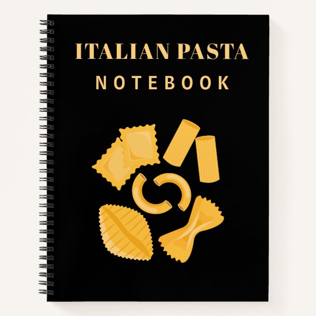 Carnet Pâtes italiennes (Devant)