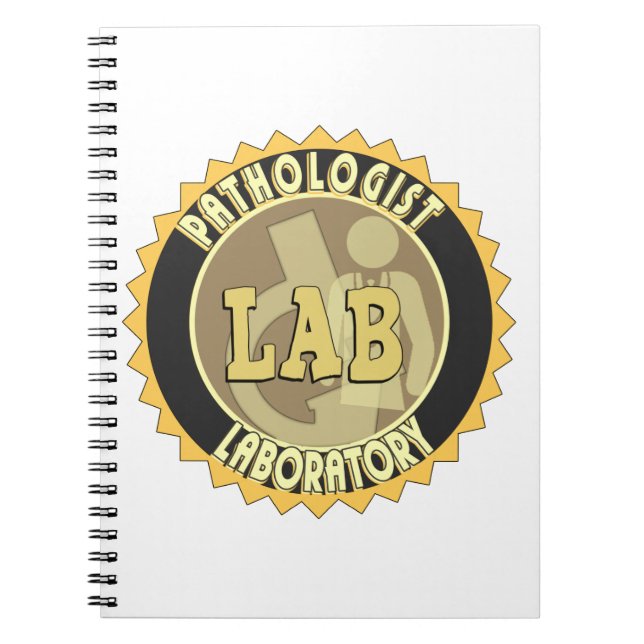CARNET PATHOLOGISTE BADGE LOGO LABORATOIRE MÉDICALE (Devant)