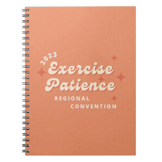 Carnet Patience de l'exercice | Convention régionale de 2