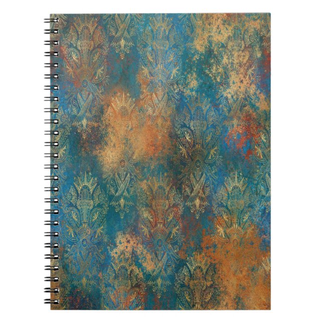 Carnet Patine sarcelle Cooper (Devant)