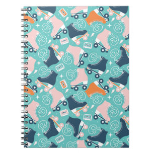 Carnet Patins à rouleaux rétro : Cassette Vintage