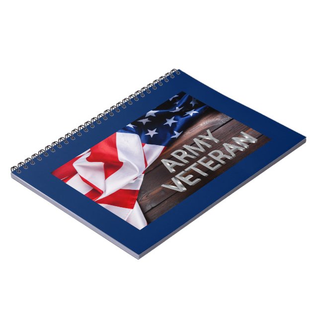 Carnet Patriotique "vétéran de l'armée" (Côté gauche)