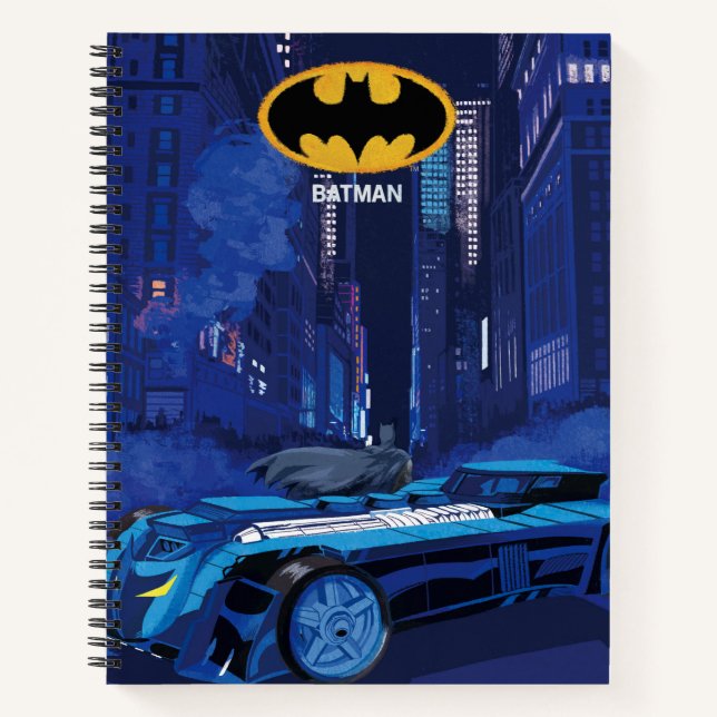 Carnet Patrouille nocturne de Batman dans la ville de Got (Devant)