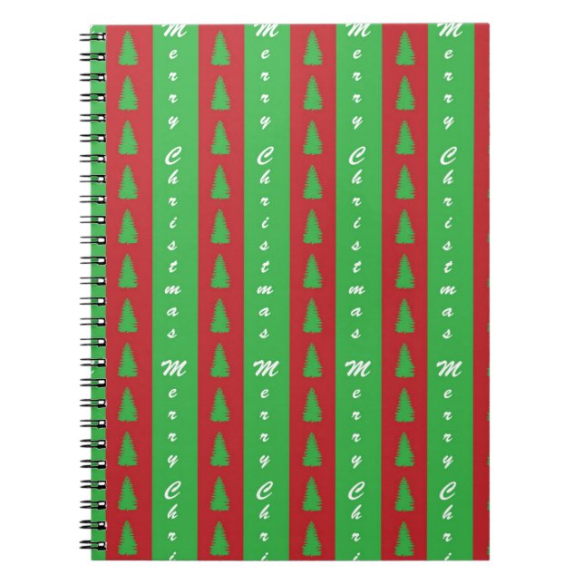 Carnet Patterns de Christma Tree (Devant)