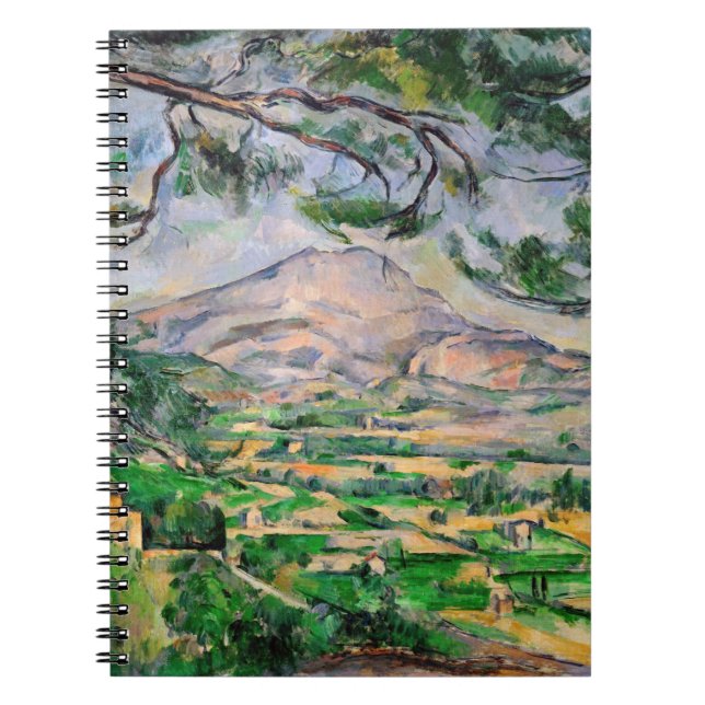 Carnet Paul Cezanne - Mont Sainte-Victoire et Grand Pin (Devant)