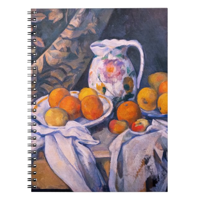 Carnet Paul Cezanne - Nature morte avec un rideau (Devant)