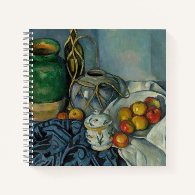 Carnet Paul Cezanne - Vie morte avec pommes (Devant)