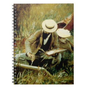 Carnet Paul Helleu Esquisse avec sa femme