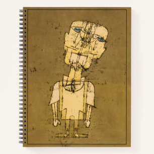 Carnet Paul Klee Fantôme d'un Génie Art Abstrait Vintage