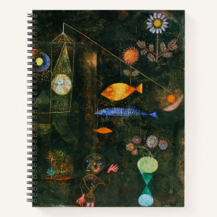 Carnet Paul Klee Fish Magic Art Abstrait Surréaliste