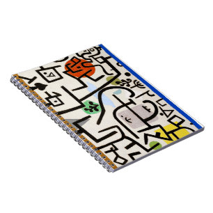 Carnet Paul Klee "Port riche" Moderne Abstrait