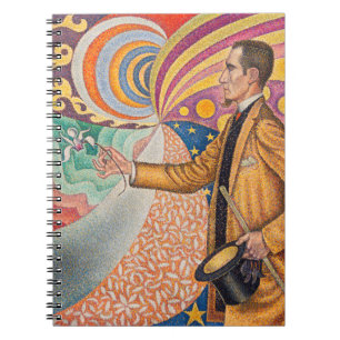 Carnet Paul Signac - Portrait de M Felix Feneon, Opus 217