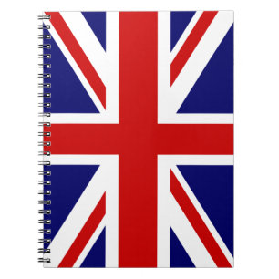 Carnet Pavillon britannique Union Jack d'Angleterre