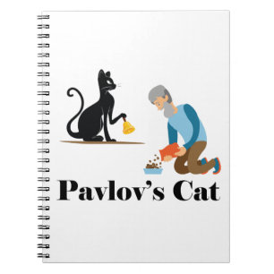 Carnet Pavlov's Cat Funny Psychology