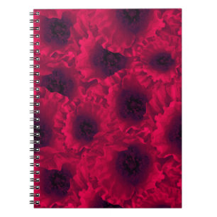Carnet Pavot rouge