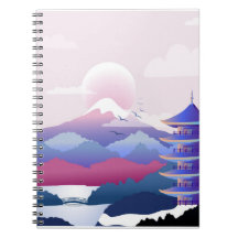 Paysage De Temple Paisible À L'Aube