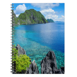Carnet Paysage maritime de l'archipel de Bacuit