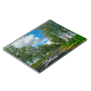 Carnet Paysage naturel Paysage rural Biélorussie Birch Tr