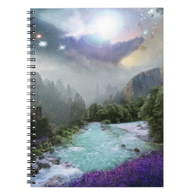 Carnet Paysage naturel Pittoresque Imaginaire (Devant)