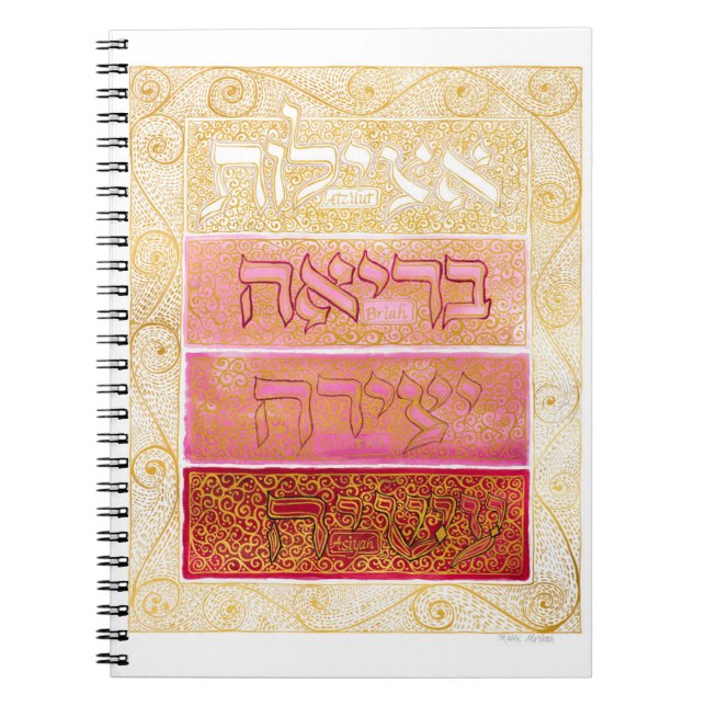 Carnet PC portable Four Worlds (Devant)