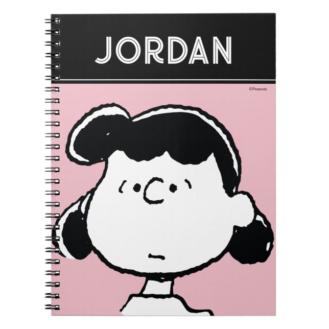 Carnet Peanuts | Les Visages de Lucy (Devant)