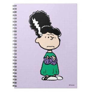 Carnet Peanuts Lucy Mariée de Frankenstein Halloween